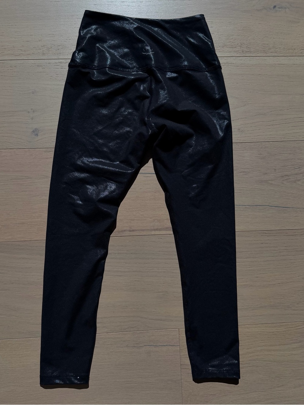 Beyond Yoga Black High-Waist Foil Leggings XS